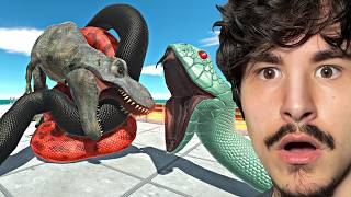 Trex VS Yılan Ordusu!