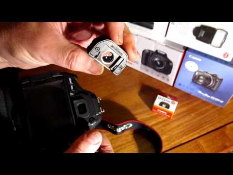 Fitting the Canon EP-EX15II eyepiece extender