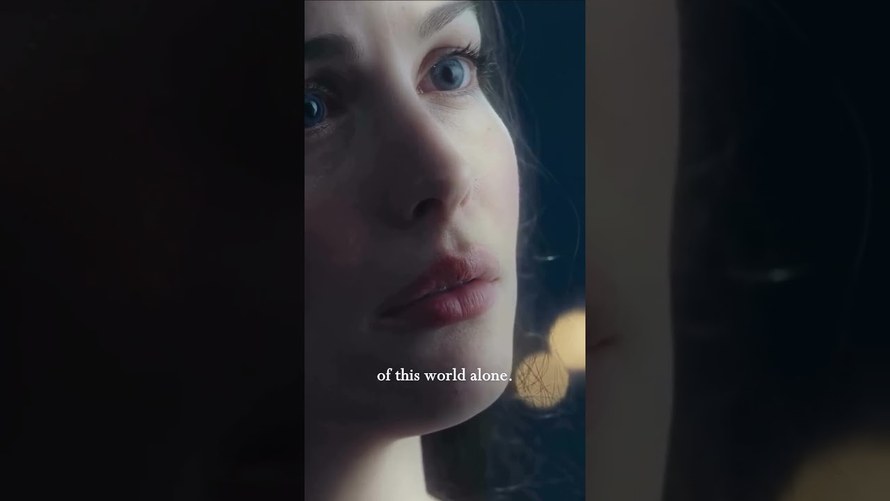 "I choose a Mortal Life" | Aragorn & Arwen ✨ #LOTRShorts
