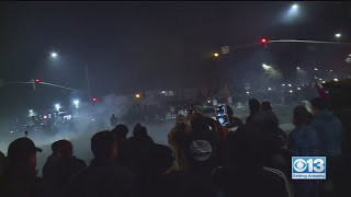 Police Break Up West Sacramento Sideshow