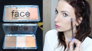 How To Contour And Highlight | Essence Contouring Palette | Drugstore Tutorial