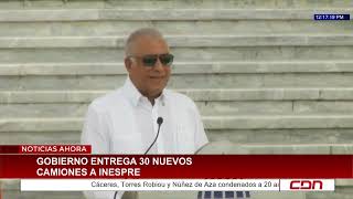 Gobierno entrega 30 nuevos camiones a Inespre