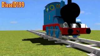 3D Thomas The Tank Engine Model Test 2