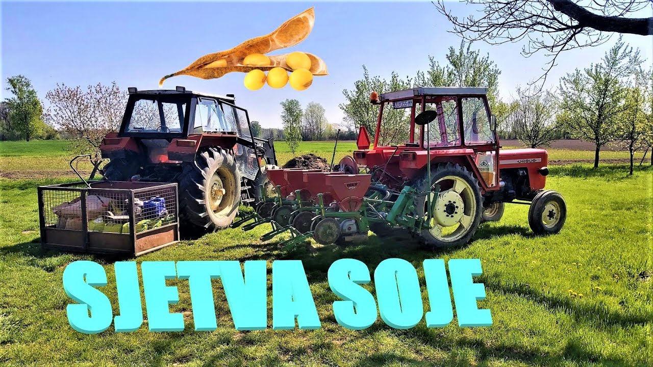 Sjetva soje 2021 | Zamjena ploča na OLT PSK | Pokus sa bakterizacijom