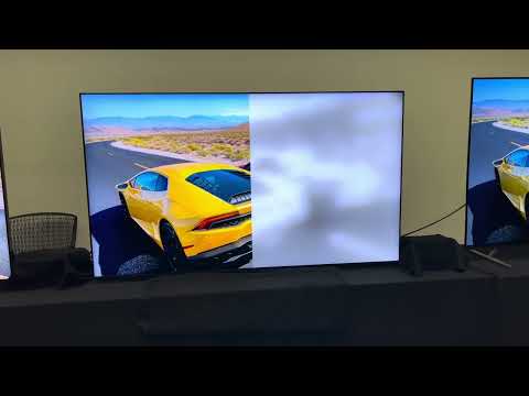 Sony's next-gen miniLED LCD tech - split-screen