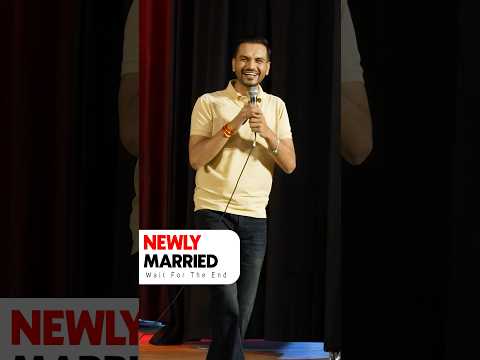 Newly Married  | Vikas Kush Sharma | Standup Comedy Crowd Work #standupcomedy