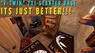 Rust Solo/Duo alternative 2x1 starter base!!