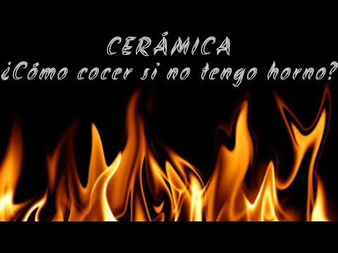 Video: ¿Cómo se hornea la arcilla de cerámica?