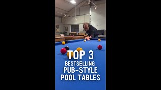 TOP 3 Bestselling Pub Style Pool Tables