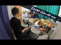 Zoom Q2n 4K test at 1080p 50fps (Yamaha Stage Custom/Paiste Cymbals)