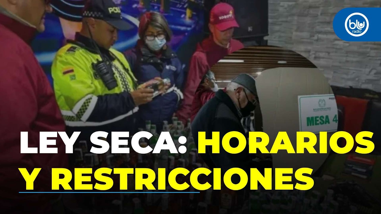 Elecciones y ley Seca: lo que NO podrá hacer este fin de semana en Bogotá