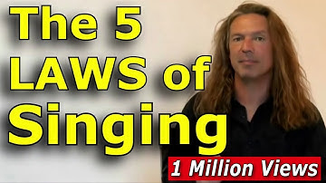 Singing Lessons For Beginners - The 5 Laws Of Singing - Learn Singing with Ken Tamplin