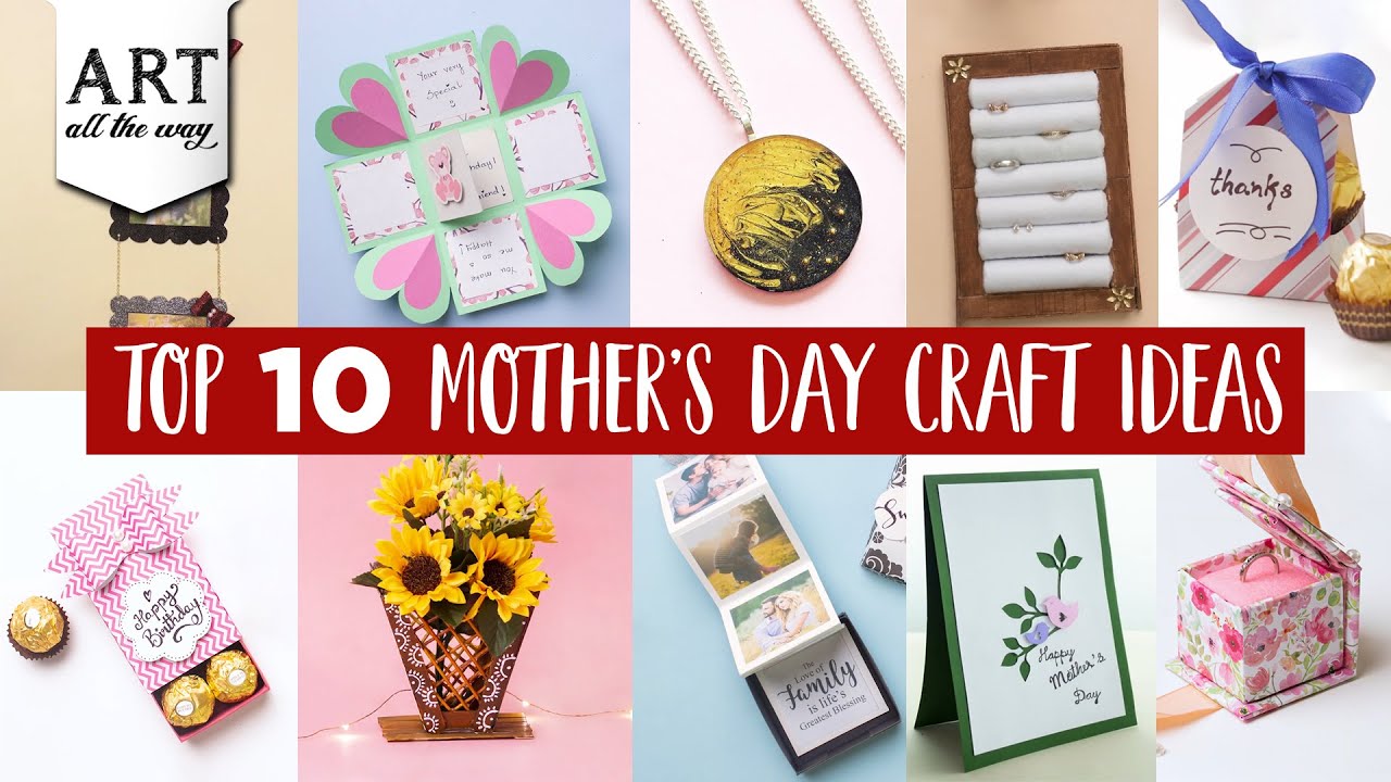 Top 10 Mother'S Day Crafts | Best Out Of Waste Ideas | Mothers Day  Compilation - Youtube