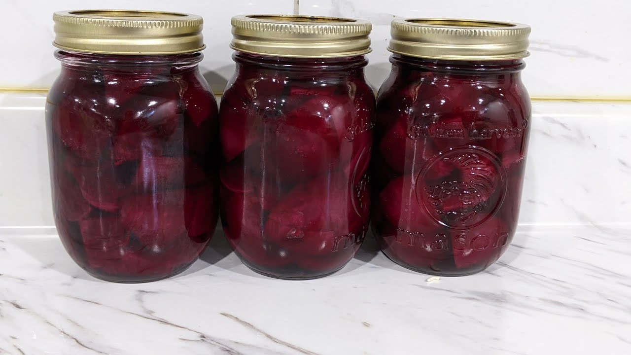Canning pickle beets. YouTube