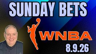 Sunday WNBA Picks - 8/9/26 l Craig Trapp WNBA Betting Picks & Predictions