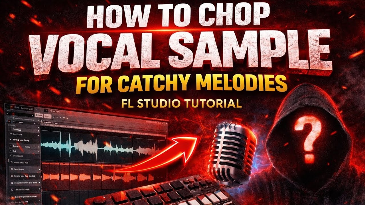 HOW to CHOP VOCAL SAMPLE for CATCHY MELODIES | FL Studio Tutorial 2026