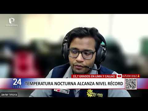Nighttime temperature reaches record levels, Senamhi reports