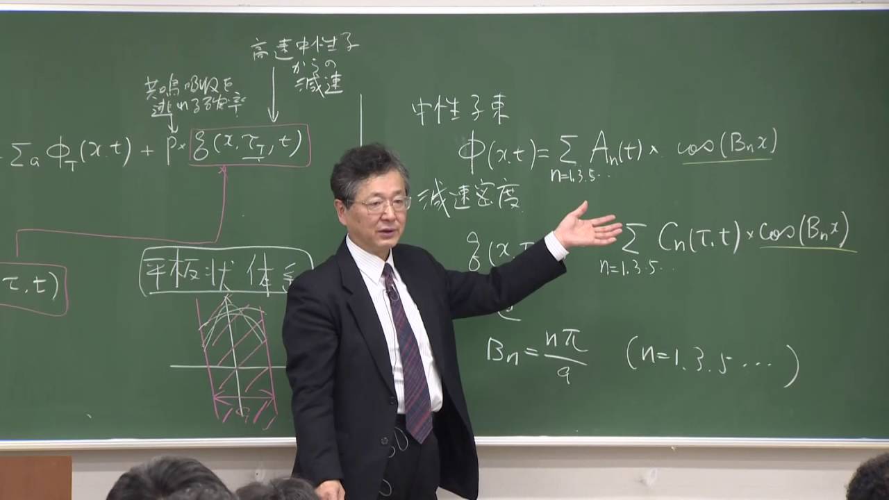 阿部豊教授・原子炉工学特論6-2