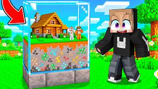 AKU PRANK KECILKAN RUMAH TEMANKU DI MINECRAFT!!