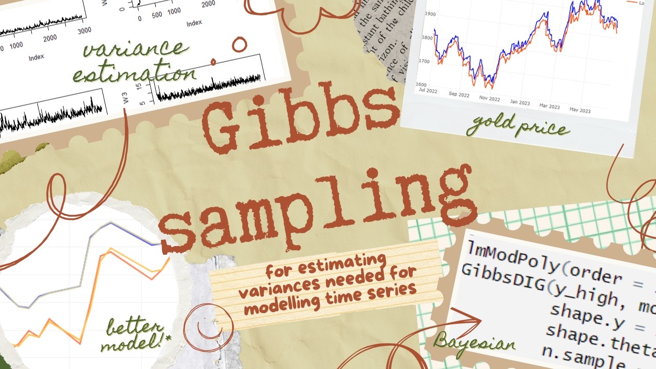Use GIBBS SAMPLING to Estimate Variance in Time Series Models - YouTube
