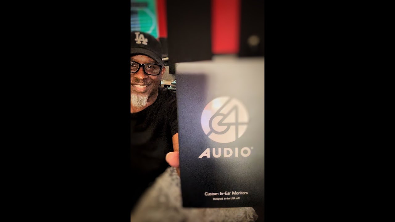 64 AUDIO CUSTOM IN-EAR MONITORS (unboxing)