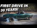 SITTING FOR 30 YEARS, 1968 MUSTANG REVIVAL PART 4, FIRST DRIVE