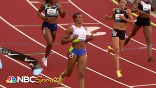 Nigeria's Blessing Okagbare clocks a 10.97 100m at USATF Grand Prix; Allyson Felix 7th | NBC Sports
