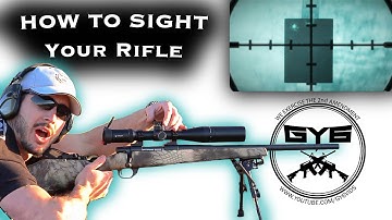 Fastest Way to Sight in a Rifle...in 2 shots!