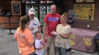 Visions FCU Surprises Reading Fightin Phils Fans | #ThanksVisions