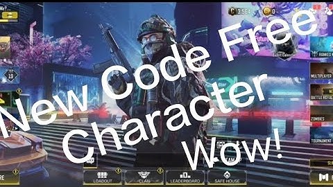 New Free Redeem Code Character 😮 In Codm