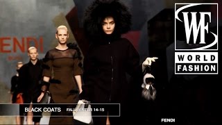 Black Coats Fall-Winter 2014-15 Trend