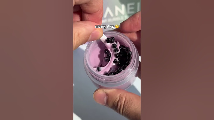 Adding Boba balls into our Bubble Tea Lip Sleeping Mask... Anyone want some? 😂