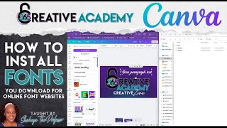 Can You Really Upload You Own Fonts To Canva?