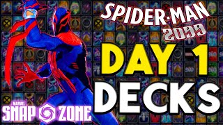 The BEST Day 1 Spider-Man 2099 Decks to Try! Shang Chi for Move? - Marvel Snap