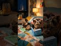 The Pawsitive Reading Club #ai #aidog #aivideo #yorkie #yorkshire #funny #funnyvideo #evening
