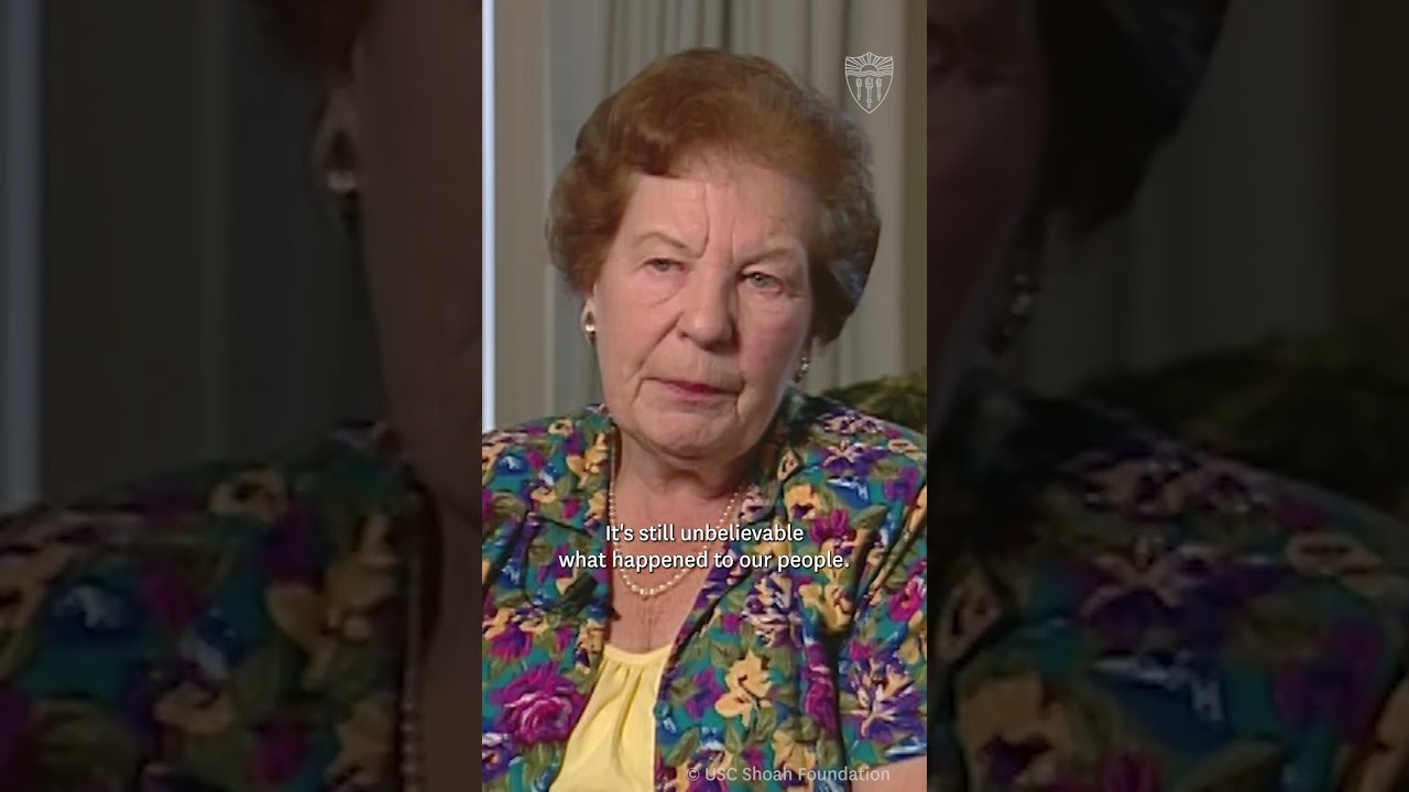 "This should be a warning" | Holocaust Survivor Rose Winterfeldt