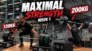 Starting My Maximal Strength Program | Week 1