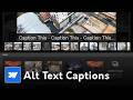 Webflow Lightbox Captions from CMS Alt Text