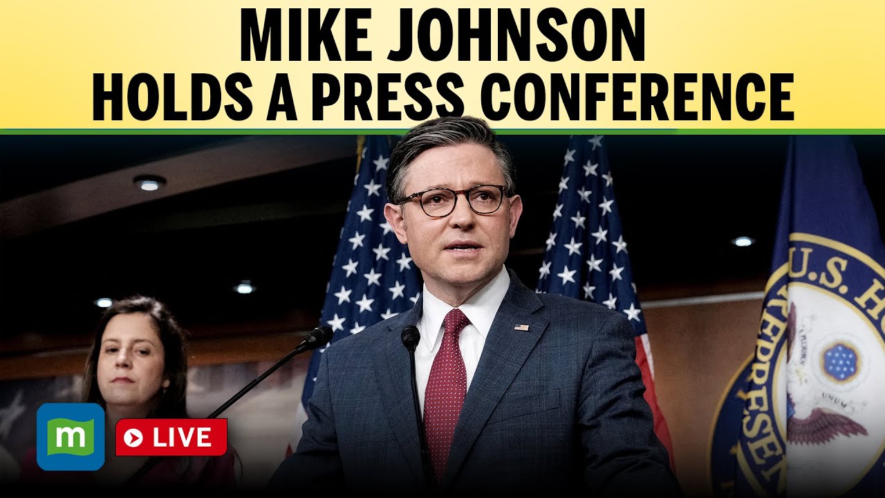 LIVE: House Speaker Mike Johnson Holds Press Conference | Washington, D.C. | N18G