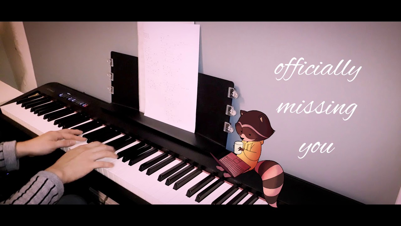 Officially missing you-Tamia (Piano cover)鋼琴演奏【琴譜資訊】