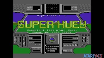 Super Huey (Atari 7800) - The new Atari VCS - Mockduck Plays Games