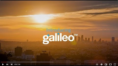 Introducing Galileo, The World