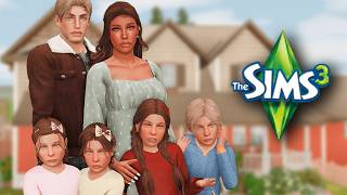 Family of 6 Moved into a New Home!🏡 | The Sims 3 - Cozy Life Legacy Challenge