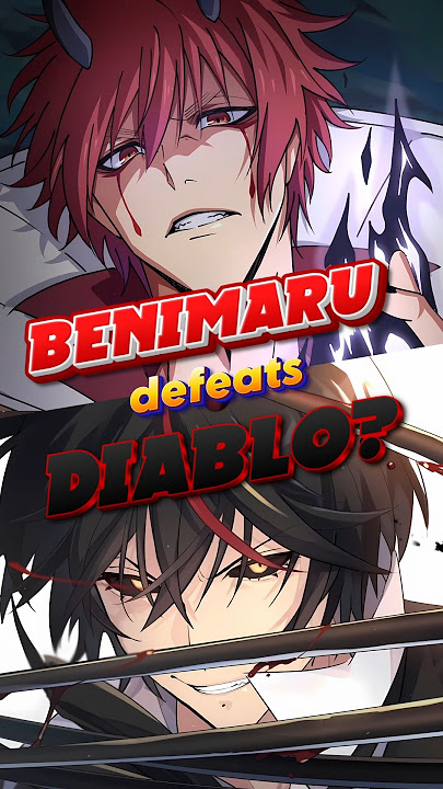 Tensura: The Epic Showdown: Benimaru vs Diablo! #anime #slime #thattimeigotreincarnatedasaslime