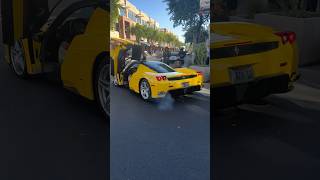 3 Million Ferrari Enzo Cold Start And Pull Off.