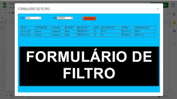 Formulário de Filtro em Planilha Google - CÓDIGOS SCRIPT PRONTOS