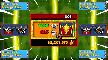 The most INTENSE GAME happened against the GLOBAL RANK #2 PLAYER!! | BTD Battles