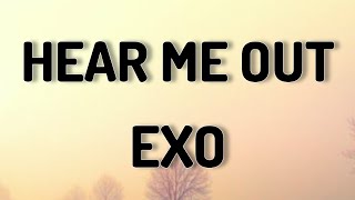 HEAR ME OUT - EXO (LYRICS VIDEO)