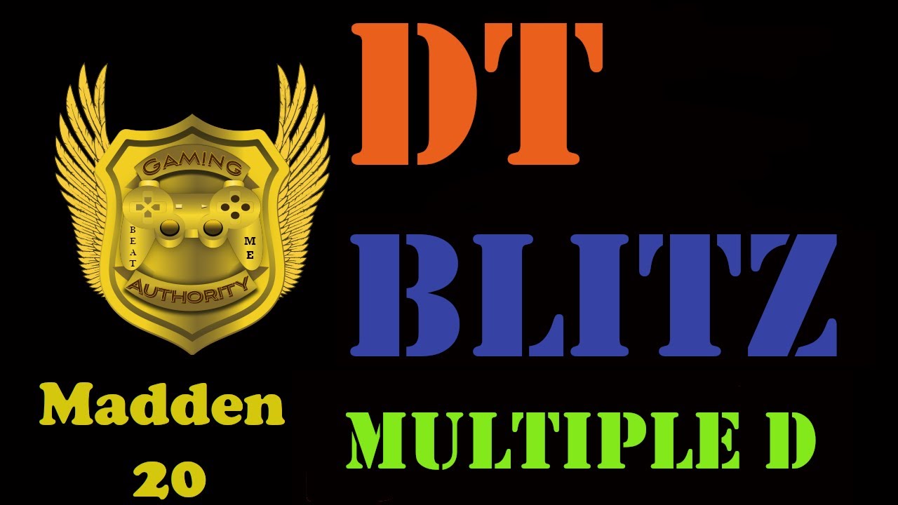 🔥Madden 20 Defense- Multiple D Playbook - DT Blitz - YouTube