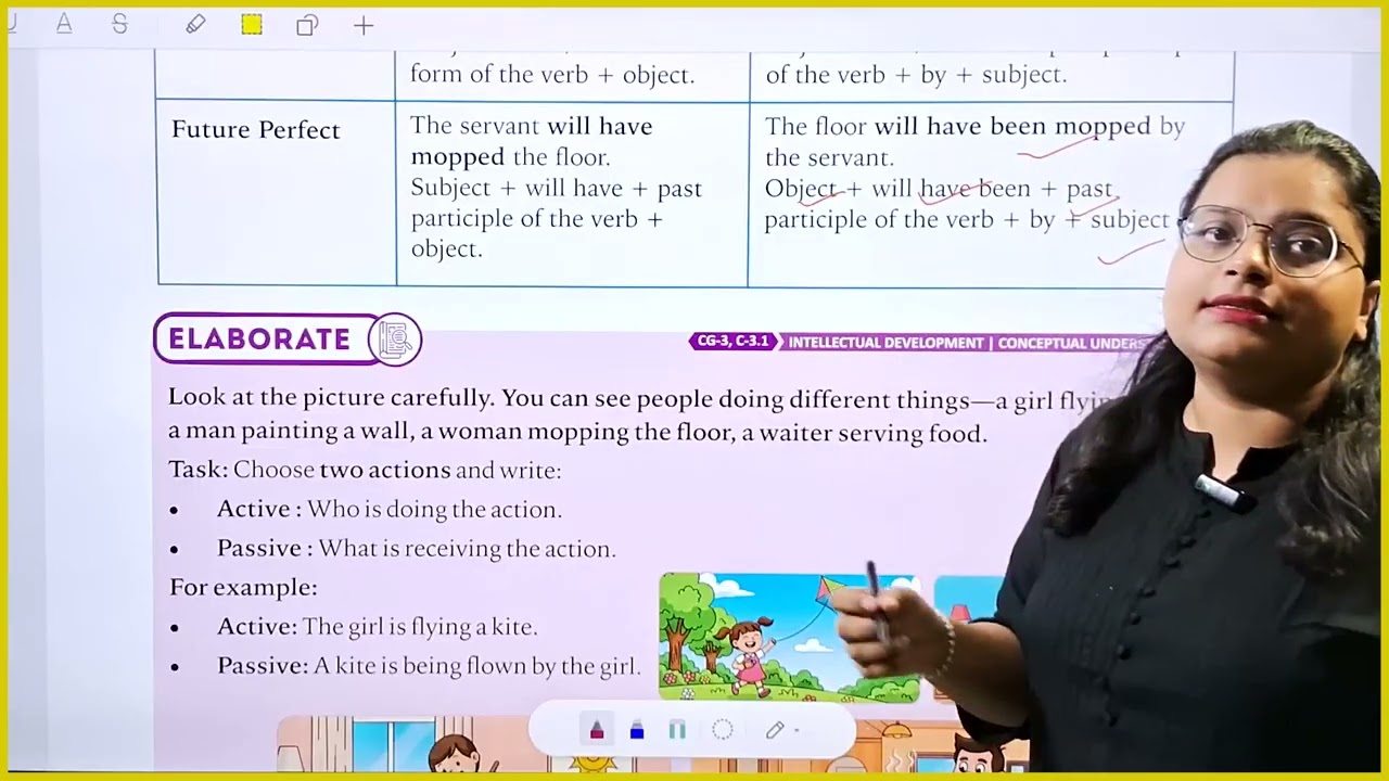 English Grammer Class 7 Chapter 12 Active And Passive Voice